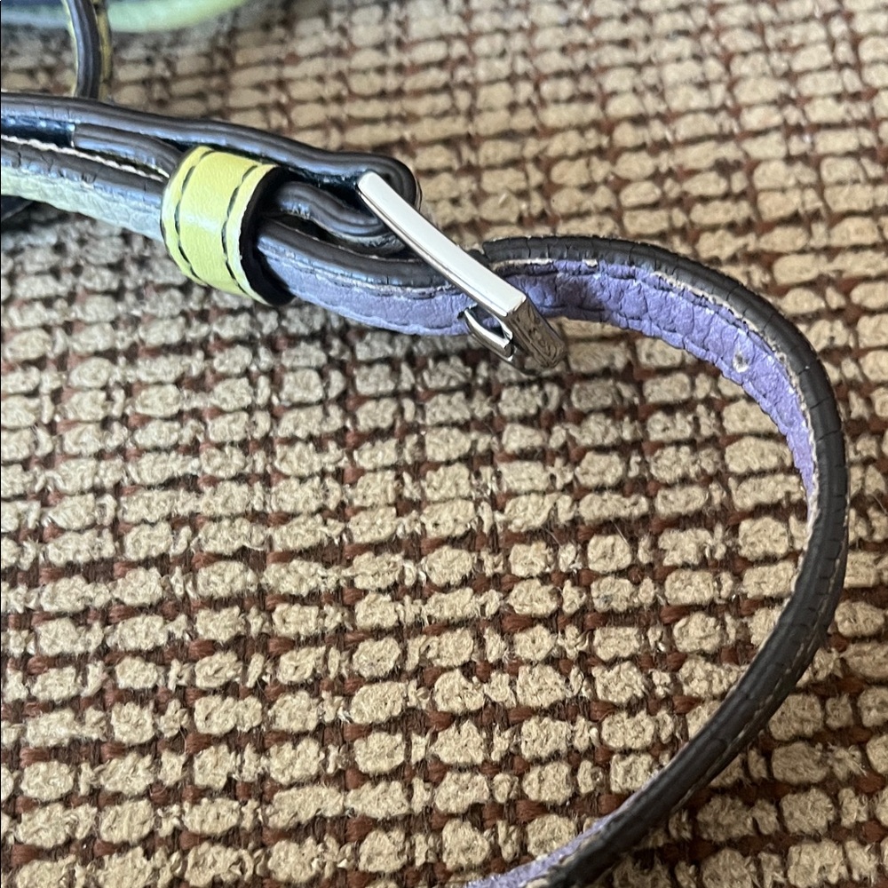 Aimee Kestenberg Yellow and Purple Crossbody Bag - Picture 9 of 16